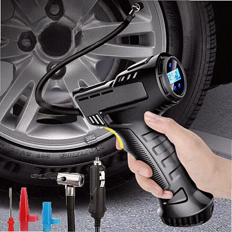 Car Air Tire Pump Inflator Compressor Digital Electric Auto Portable 150PSI 12V