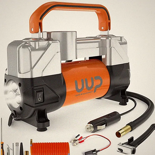 Tire Inflator Air Compressor 150PSI 12V DC Double Cylinders Heavy Duty Portab...